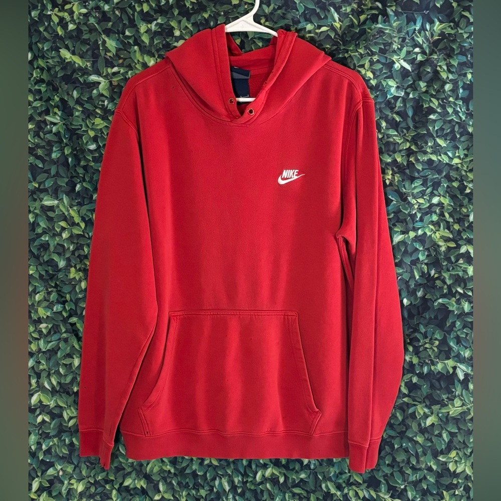 Red Nike Hoodie